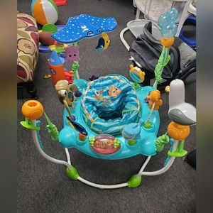 Bouncer Bright Starts Disney Baby Finding Nemo Sea of Activities Jumper
